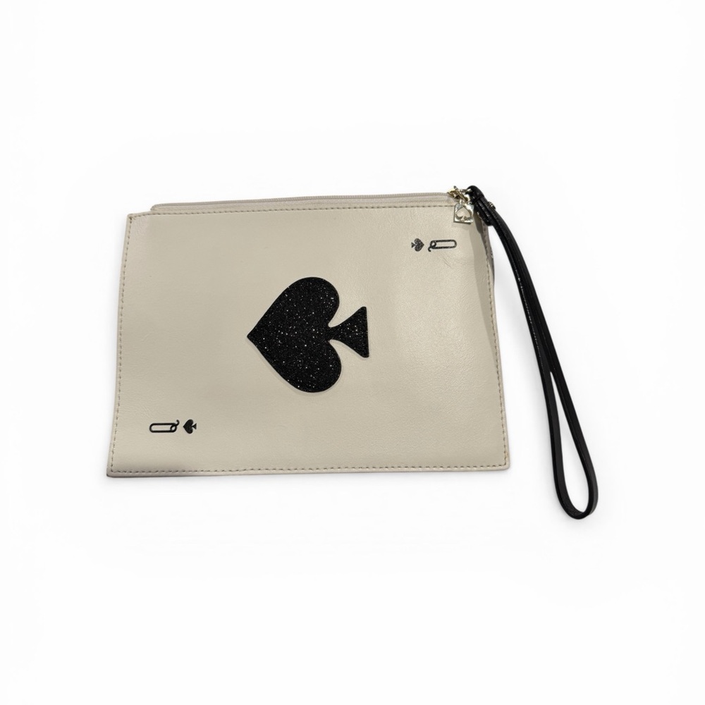 Kate Spade Taft Street Harriet Queen of Spades Card Wristlet - Picture 3 of 5